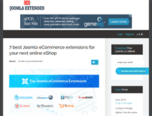 Tablet Screenshot of joomlaextended.com